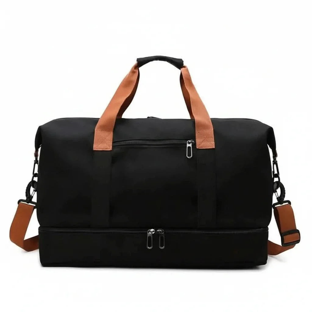 Weekender Duffel with Separate Shoe Pocket and Wet Gear Storage for Training, Sports and Travel | Thomler