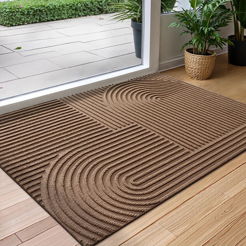Indoor Outdoor Doormat Absorbent Non-Slip Entryway Floor Mat for Front Door Hallway Kitchen Bathroom Quick Dry Dirt Trapping Rug | Thomler