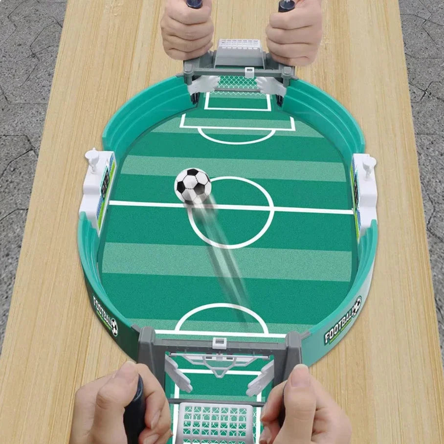 Desktop Foosball Set Compact Family Action Game for Kids & Adults Recreation Room Fun | Thomler