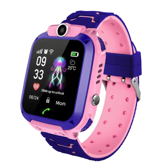 Kids GPS Tracker Watch with SOS Emergency Call Camera Voice Chat IP67 Water Resistant Location Monitoring Smartwatch for Children iOS | Thomler