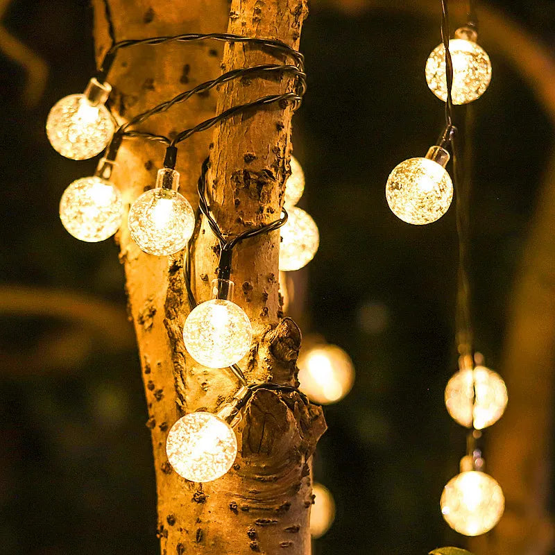 Outdoor Solar Twinkle String Lights 30 ft Soft Glow Garden Patio Yard Decorative | Thomler