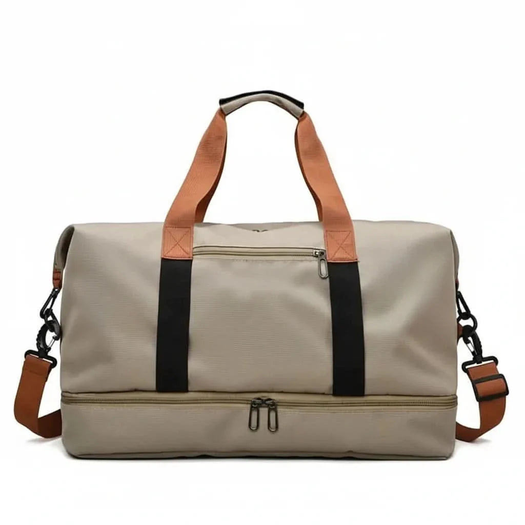 Weekender Duffel with Separate Shoe Pocket and Wet Gear Storage for Training, Sports and Travel | Thomler