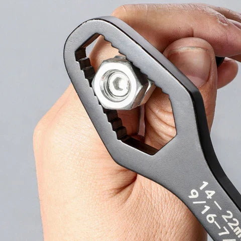 Dual-Head Adjustable Wrench Set 0.3-0.86 Inch Bolt Range Universal Spanner Tool for Auto Repair Home Workshop Bike Maintenance Plumbing DIY | Thomler