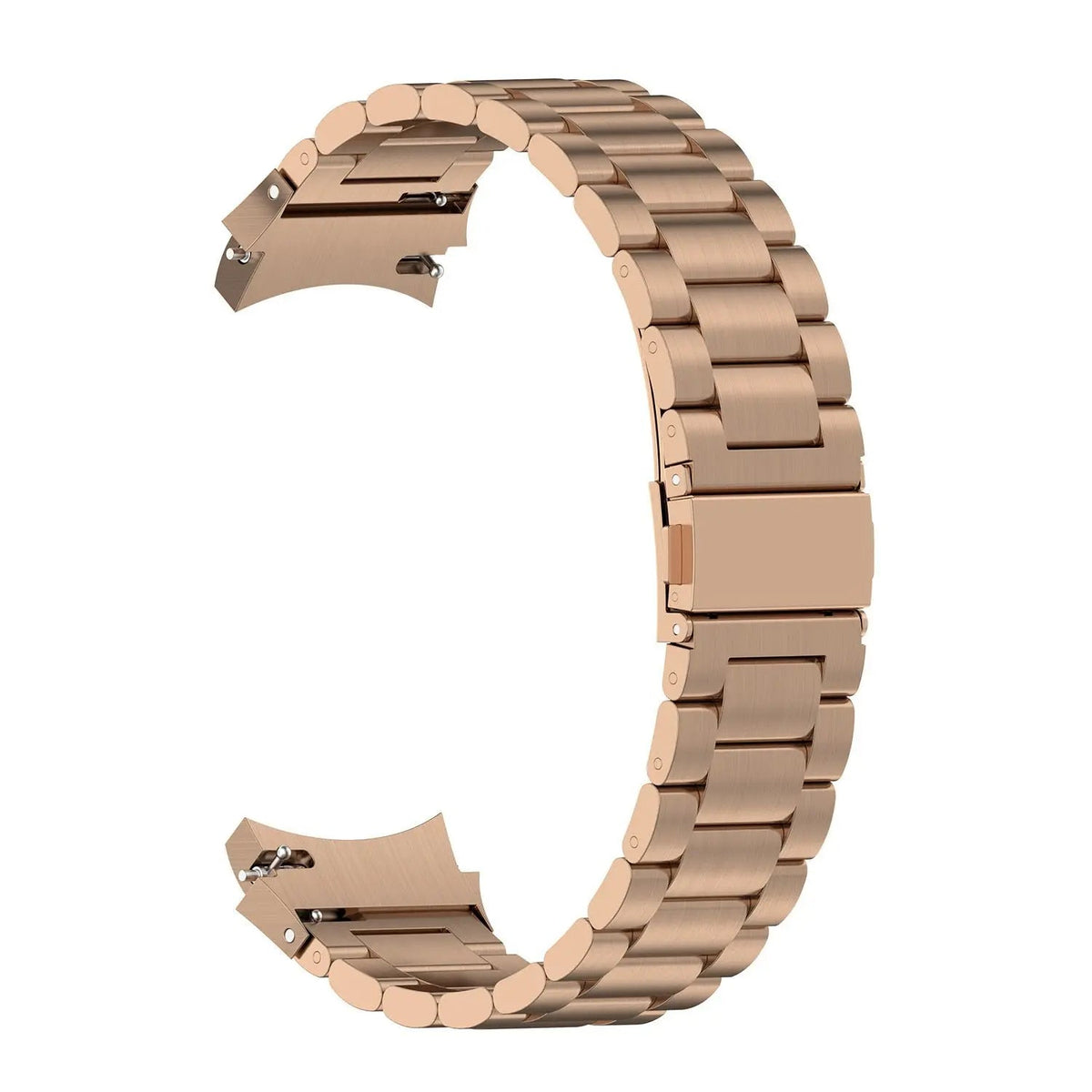Leather & Steel Smartwatch Strap for Galaxy Watch 5 – Adjustable Wristband in Multiple Finishes | Thomler