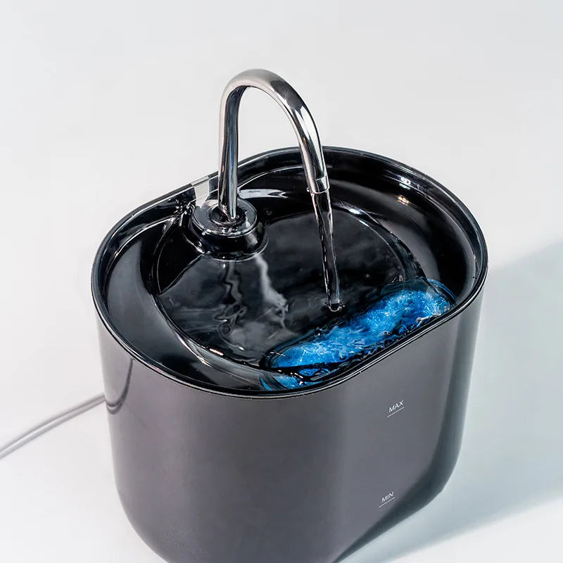 Stainless Steel Spout Pet Drinking Fountain with Filtration System for Cats and Dogs | Thomler