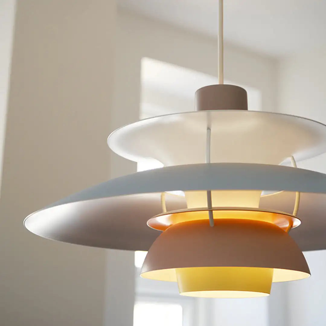 Geometric Sphere Pendant Light Fixture 12-20 in Multicolor Contemporary Design for Dining Room Kitchen Living Room Modern Art Deco Style | Thomler