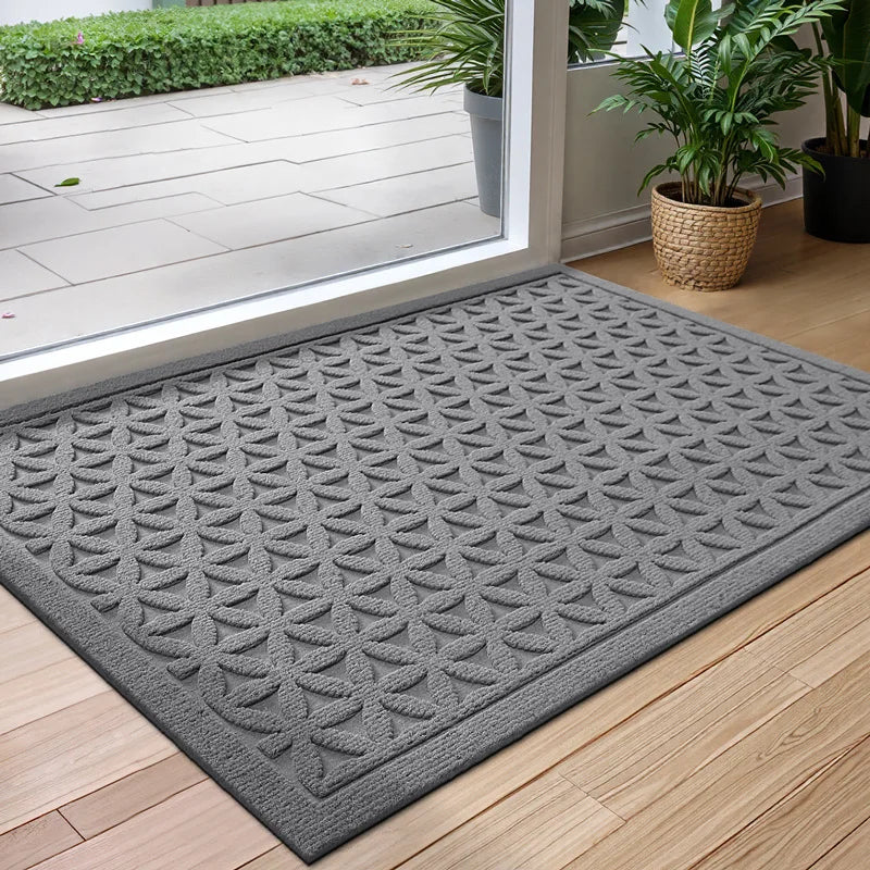 Indoor Outdoor Doormat Absorbent Non-Slip Entryway Floor Mat for Front Door Hallway Kitchen Bathroom Quick Dry Dirt Trapping Rug | Thomler