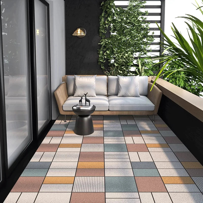 Waterproof Indoor Outdoor Floor Mat Anti-Slip PVC Vinyl Runner for Kitchen Entry Hallway Living Room Non-Skid Washable Rug | Thomler