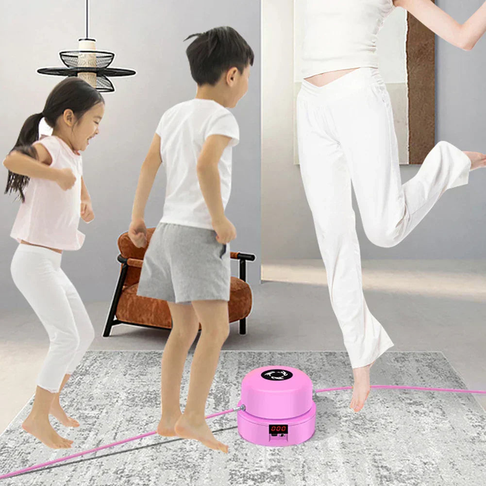 Jump Rope Trainer Rechargeable Adjustable Speed Cardio Fitness Home Workout Exercise Skipping Training System | Thomler