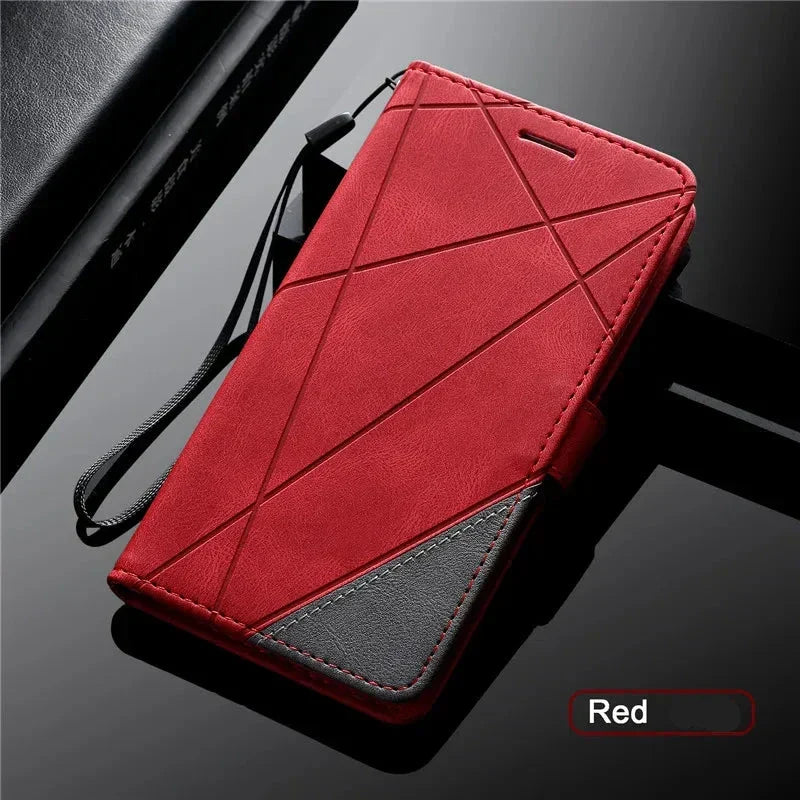 Magnetic Flip Wallet Case for Samsung Galaxy A Series — Premium PU Leather with Card Slots & Secure Closure | Thomler