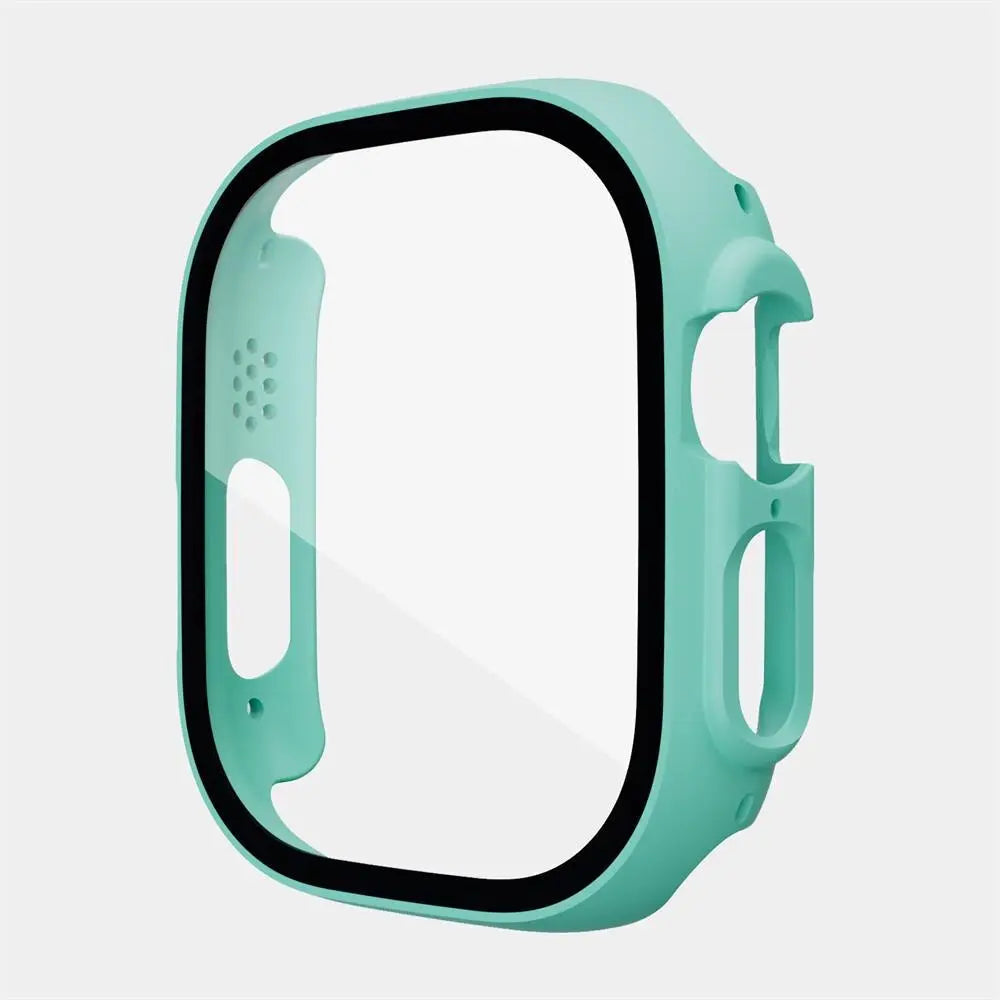 Protective Shell with Tempered Glass Screen Guard for 49mm Apple Watch Ultra Series – Full-Body Snap-On Design | Thomler