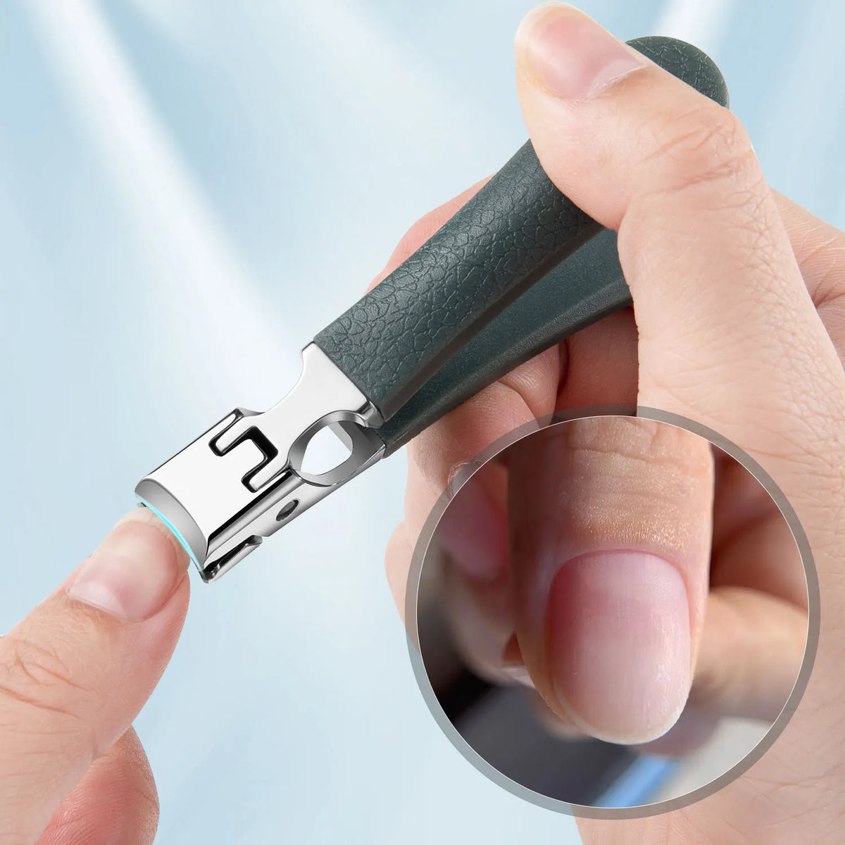 Heavy-Duty Toenail Clipper with Wide Opening for Thick Nails – Stainless Steel Ergonomic Trimmer for Seniors and Everyone | Thomler