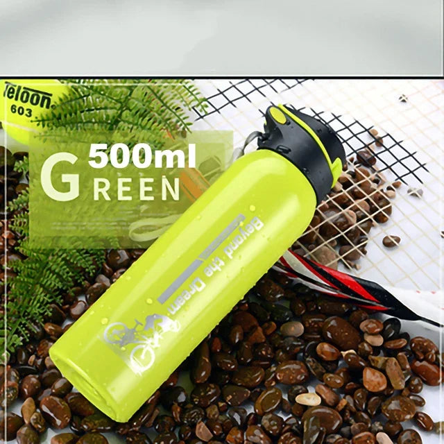 Insulated Stainless Steel Water Bottle with Sport Cap & Carry Loop – 17 oz Double Wall Bike Bottle for Cycling, Commuting & Outdoor Sports | Thomler