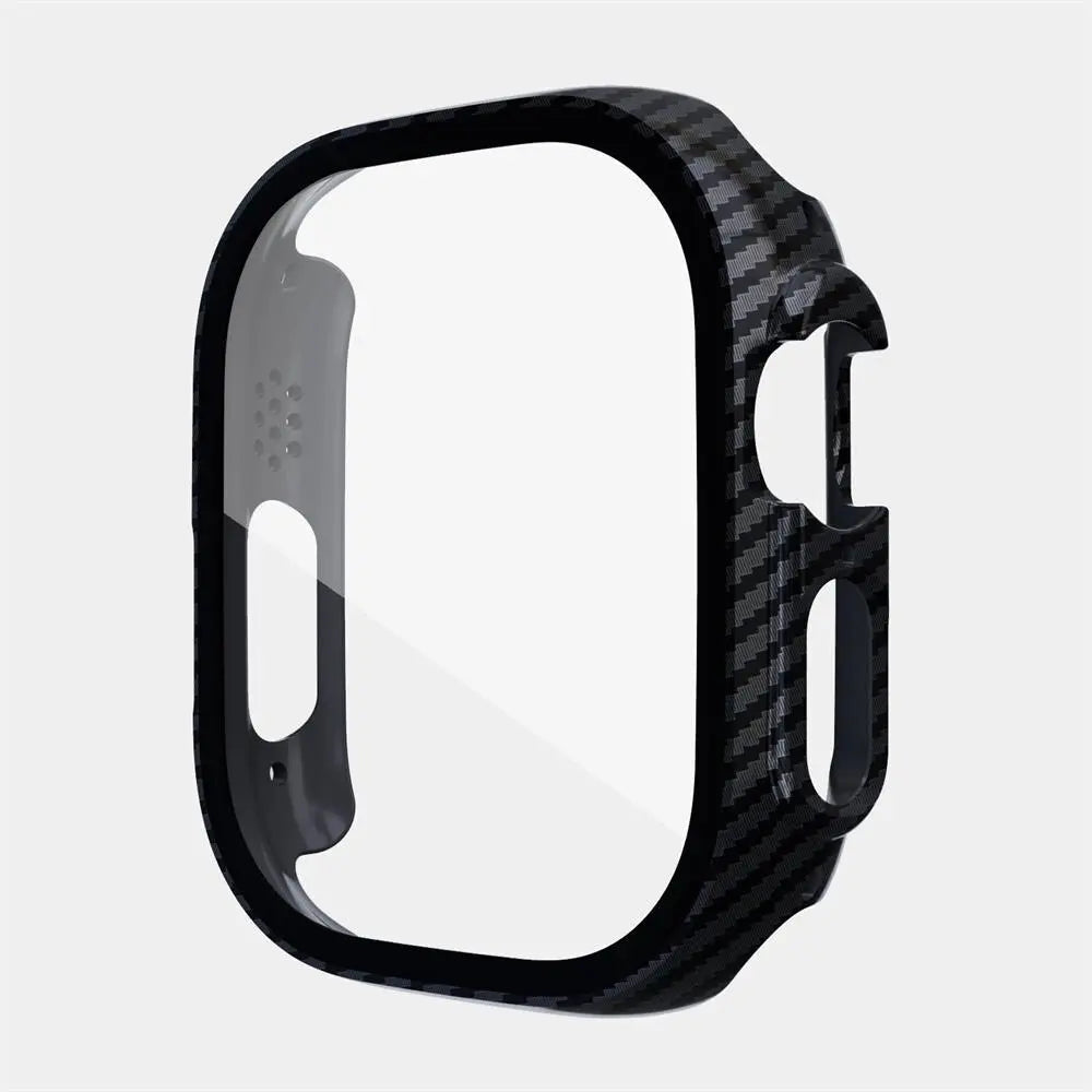 Protective Shell with Tempered Glass Screen Guard for 49mm Apple Watch Ultra Series – Full-Body Snap-On Design | Thomler