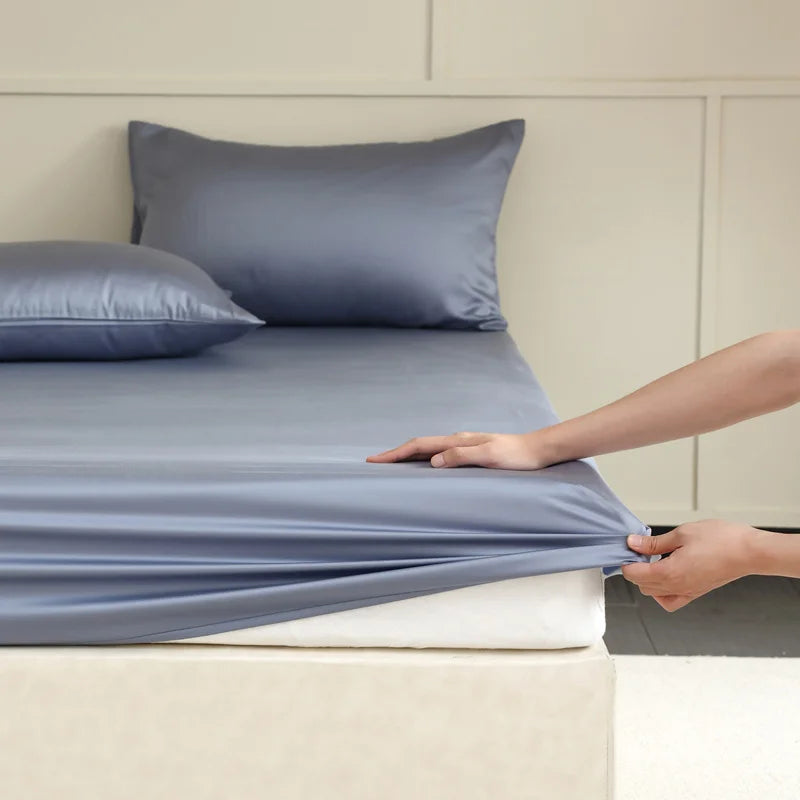 100% Pure Silk Sheet Set – Temperature-Regulating, Gentle on Skin & Hair for All-Season Comfort | Thomler