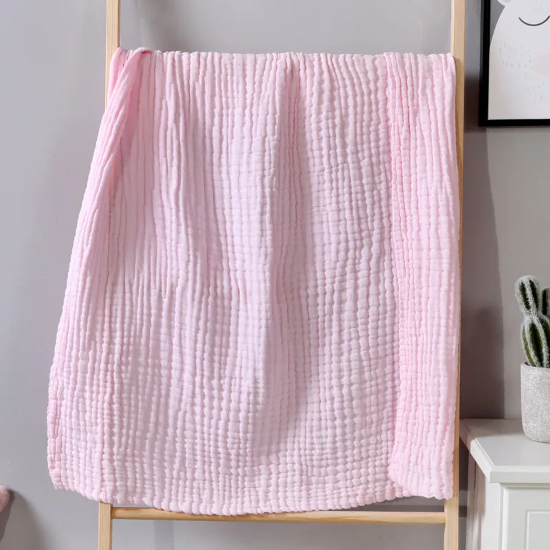 Six-Layer Cotton Gauze Throw Blanket for Couch, Bed & Travel – Breathable Year-Round Comfort | Thomler