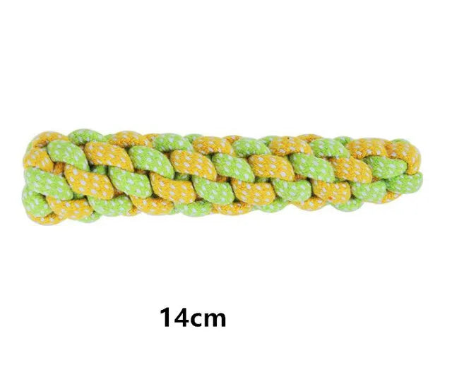 Cotton Rope Dog Chew Toys – Interactive Tug Balls for Puppies & Dogs – Dental Cleaning Play Set for Small to Medium Pets | Thomler