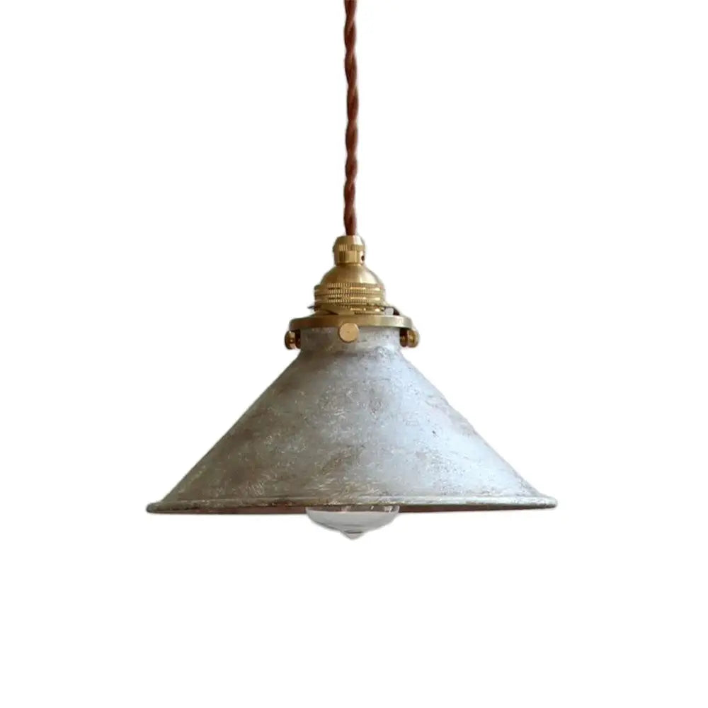 Pendant Light Iron 13.8 in Blue Adjustable Kitchen Island Dining Industrial Vintage Hanging Ceiling Lamp | Thomler