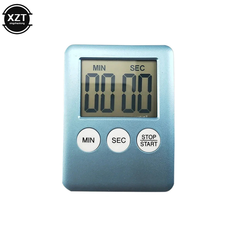 Digital Kitchen Timer Magnetic LCD 7.0 cm Compact Cooking Countdown Clock Focus Timer For Kitchen Sports Study | Thomler