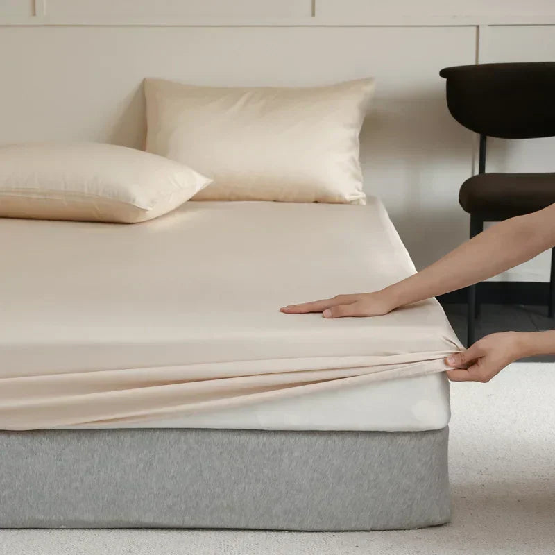100% Pure Silk Sheet Set – Temperature-Regulating, Gentle on Skin & Hair for All-Season Comfort | Thomler