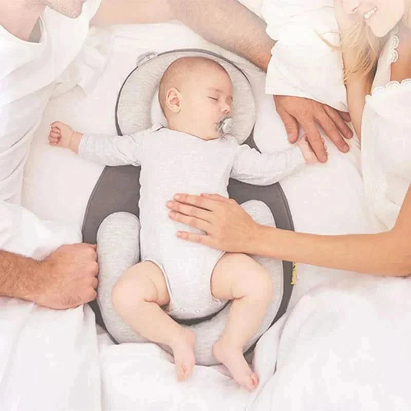 Infant Head-Shaping Sleep Pillow – Pediatrician-Backed Ergonomic Baby Support for Crib & Bassinet | Thomler