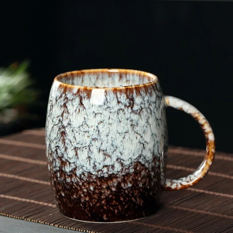 Ceramic Mug Kiln-Glazed 4 in Everyday Drinking Hot Beverages Coffee Tea Cup Durable Dishwasher Safe | Thomler