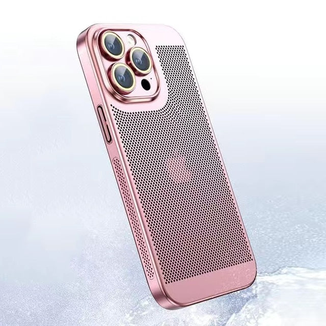 Metal Frame Protective iPhone Case – Slim Clear Cover with Camera Guard & Precise Cutouts for Daily Drop Protection | Thomler