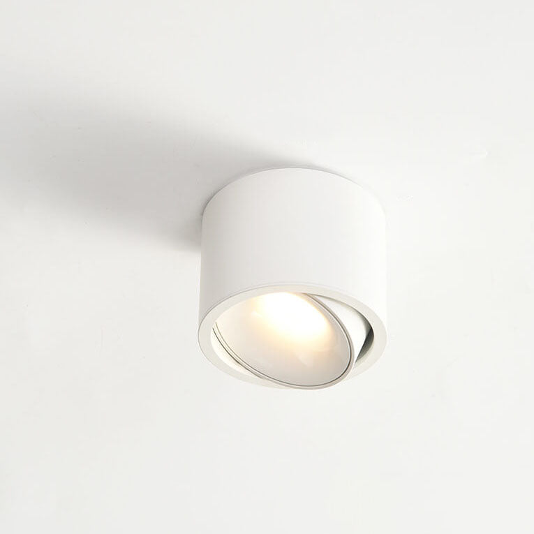Swivel-Head LED Ceiling Spotlight in Aluminum Housing with Flush-Mount Design for Bedrooms, Kitchens & Hallways | Thomler
