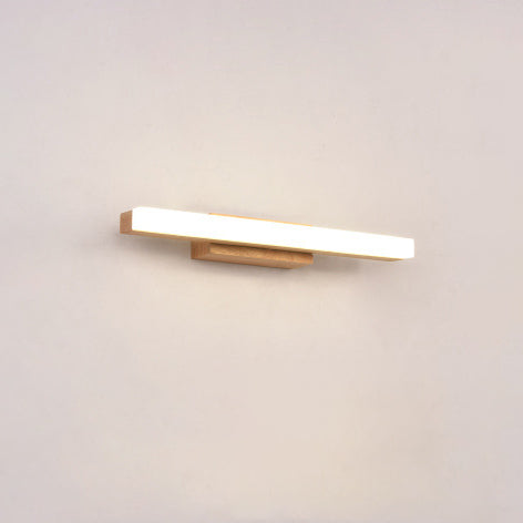 Wall Lamp Wood Acrylic 16W 31.5 in Bathroom Living Room Study Modern LED Lighting Fixture | Thomler