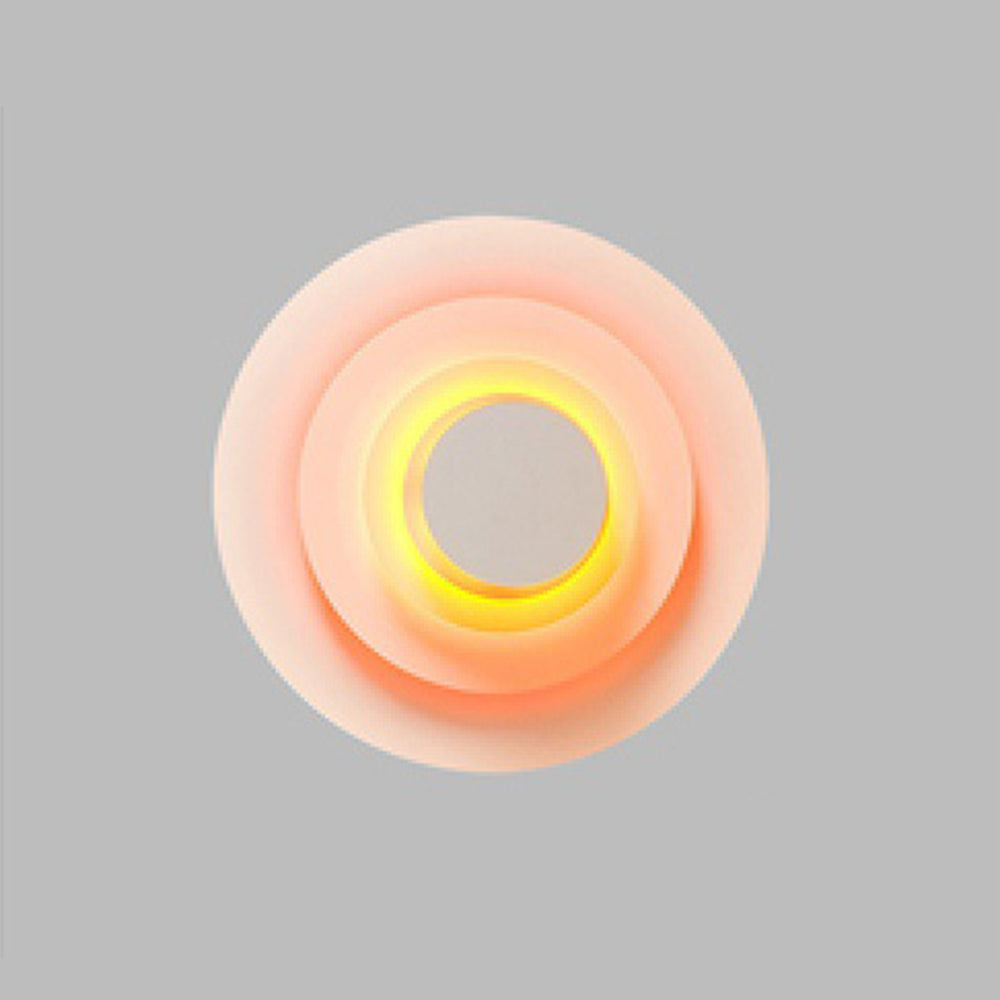 Colorful Round Metal Wall Sconce for Living Room, Bedroom & Dining Room – Modern Indoor Lighting Fixture | Thomler