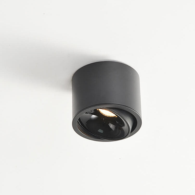 Swivel-Head LED Ceiling Spotlight in Aluminum Housing with Flush-Mount Design for Bedrooms, Kitchens & Hallways | Thomler