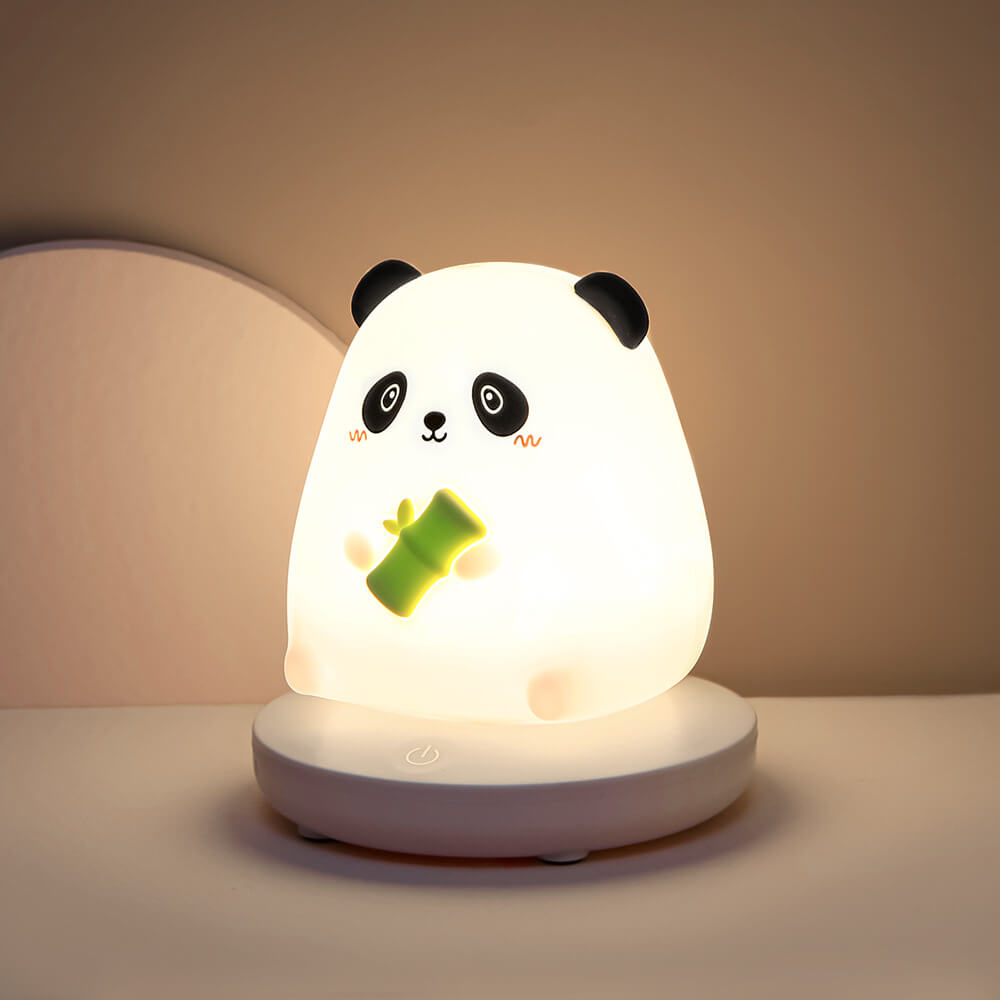 Silicone Animal Night Light for Kids – Soft LED Bedside Lamp, Rechargeable Glow Light for Nursery, Bedroom & Living Room Decor | Thomler