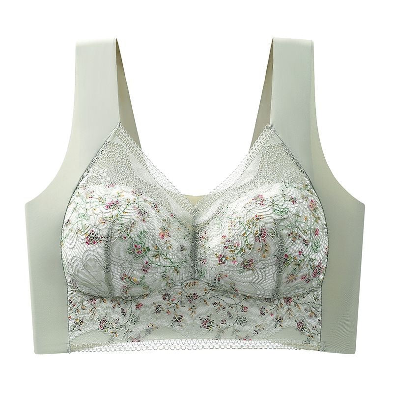 Full Coverage Wireless Bra for Women - Smooth Support T-Shirt Bra with Wide Straps - Everyday Comfort Underwire-Free Design - Breathable | Thomler