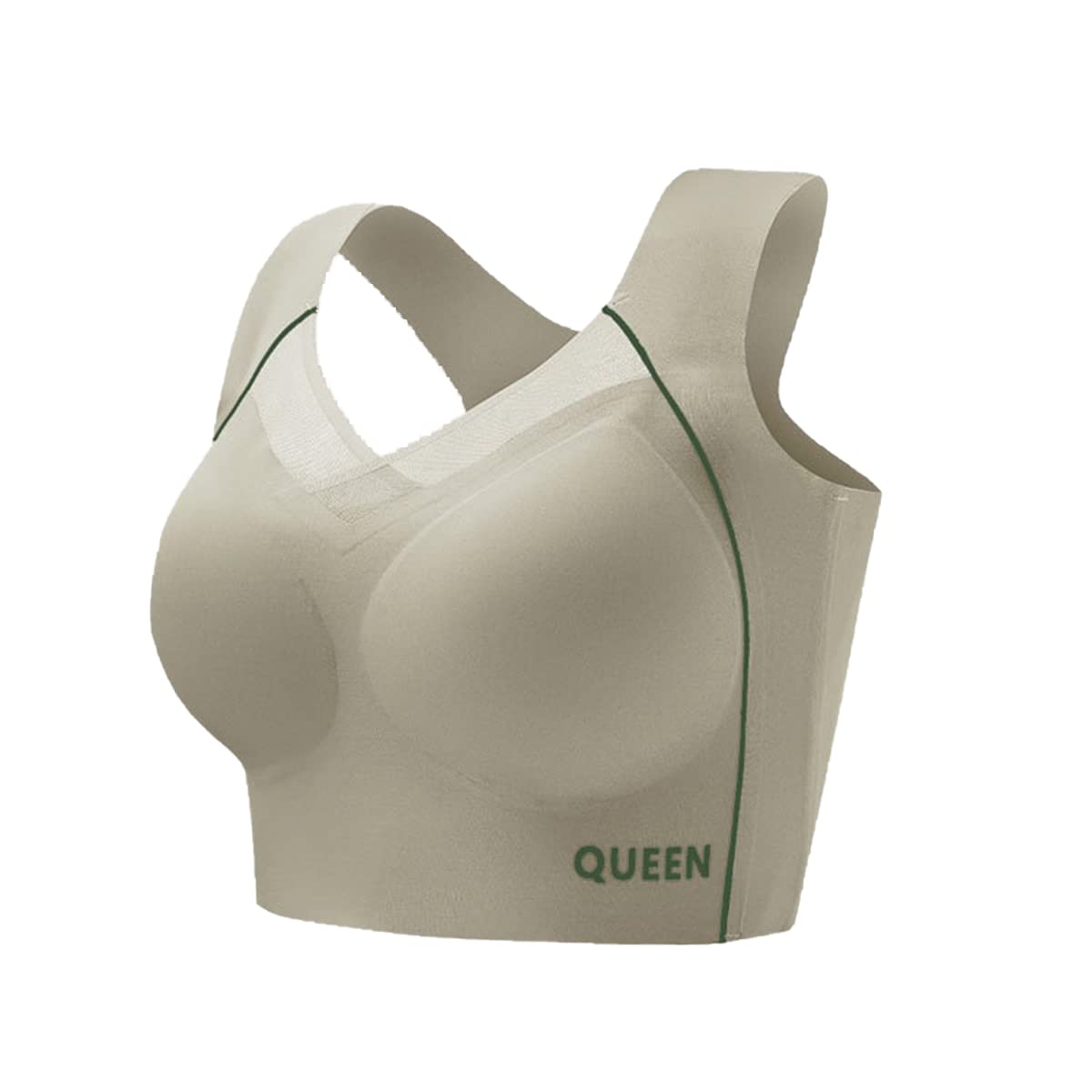 Wireless Full Coverage Support Bra with Cushioned Straps & Seamless Lift for All-Day Comfort | Thomler