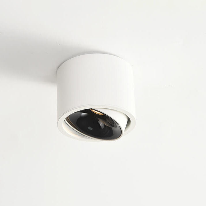 Swivel-Head LED Ceiling Spotlight in Aluminum Housing with Flush-Mount Design for Bedrooms, Kitchens & Hallways | Thomler