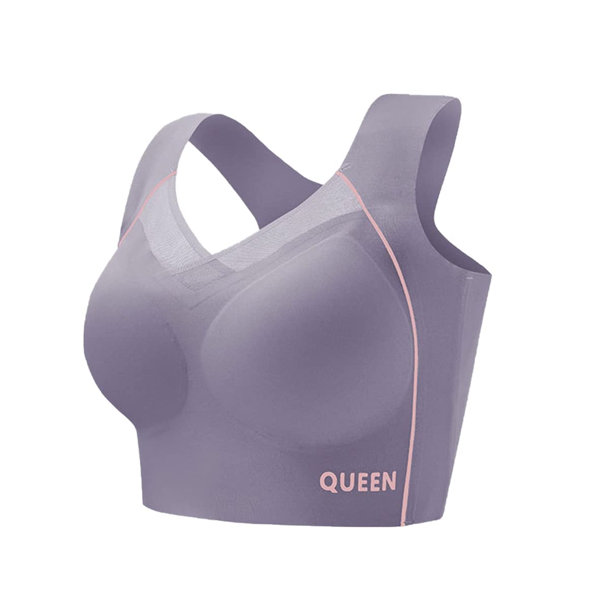 Wireless Full Coverage Support Bra with Cushioned Straps & Seamless Lift for All-Day Comfort | Thomler