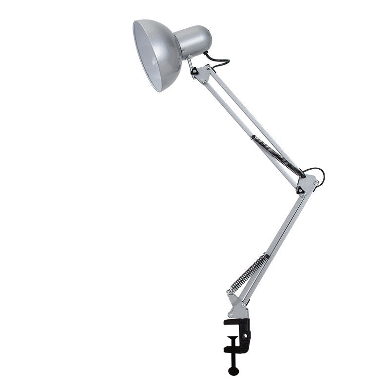 Modern Metal Desk Lamp with Adjustable Head – E26 Socket Table Light for Bedroom, Office & Living Room | Thomler