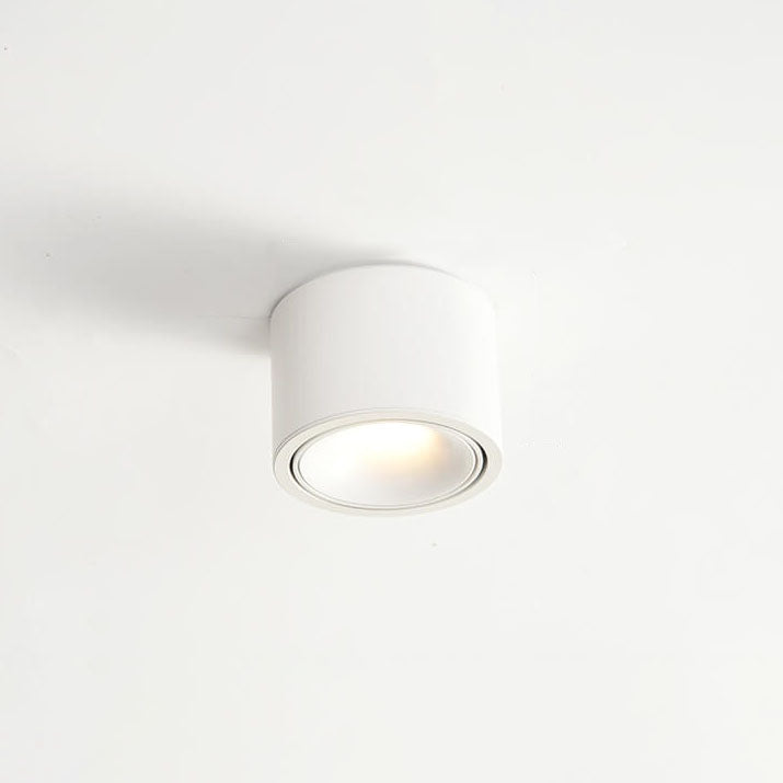 Swivel-Head LED Ceiling Spotlight in Aluminum Housing with Flush-Mount Design for Bedrooms, Kitchens & Hallways | Thomler