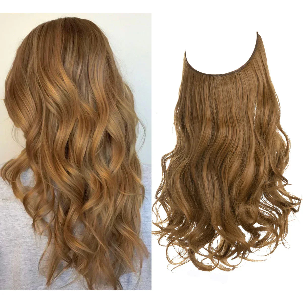 Clip-In Human Hair Extensions 100% Real Remy Hair Add Volume Length 14-18 Inches Heat Resistant Seamless Blend Natural Texture for Everyday | Thomler