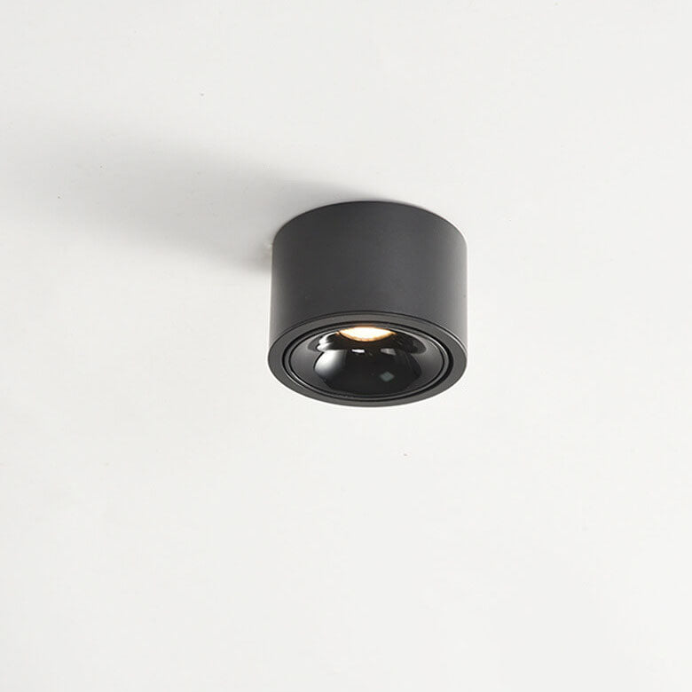 Swivel-Head LED Ceiling Spotlight in Aluminum Housing with Flush-Mount Design for Bedrooms, Kitchens & Hallways | Thomler