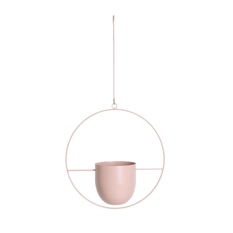 Hanging Metal Planter Pots – Geometric Wall-Mounted Indoor Planters for Succulents, Herbs & Flowers – Scandinavian Minimalist Home Decor | Thomler