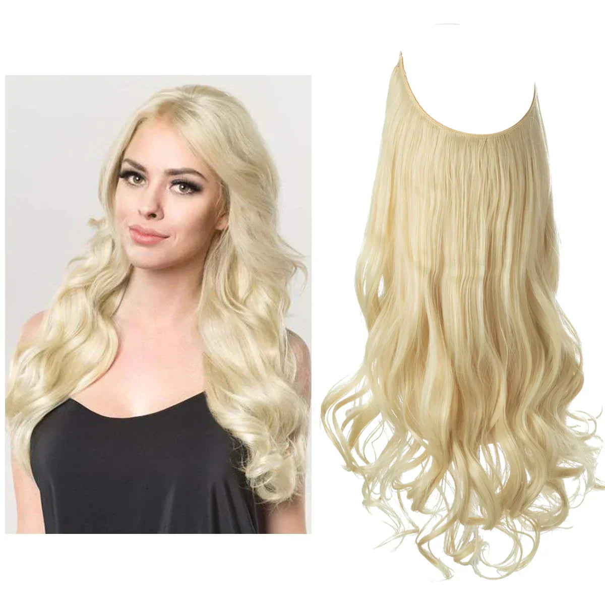 Clip-In Human Hair Extensions 100% Real Remy Hair Add Volume Length 14-18 Inches Heat Resistant Seamless Blend Natural Texture for Everyday | Thomler