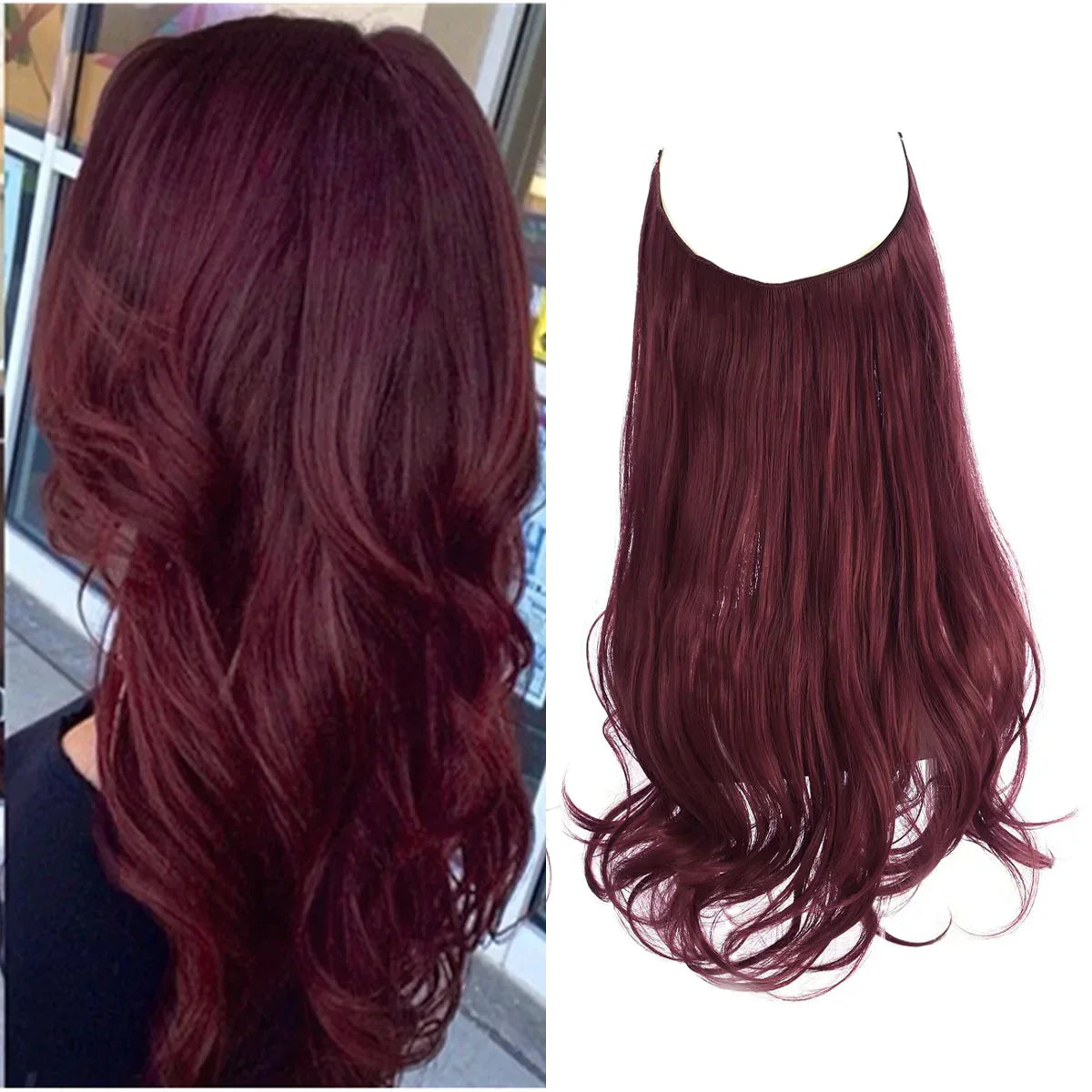 Clip-In Human Hair Extensions 100% Real Remy Hair Add Volume Length 14-18 Inches Heat Resistant Seamless Blend Natural Texture for Everyday | Thomler