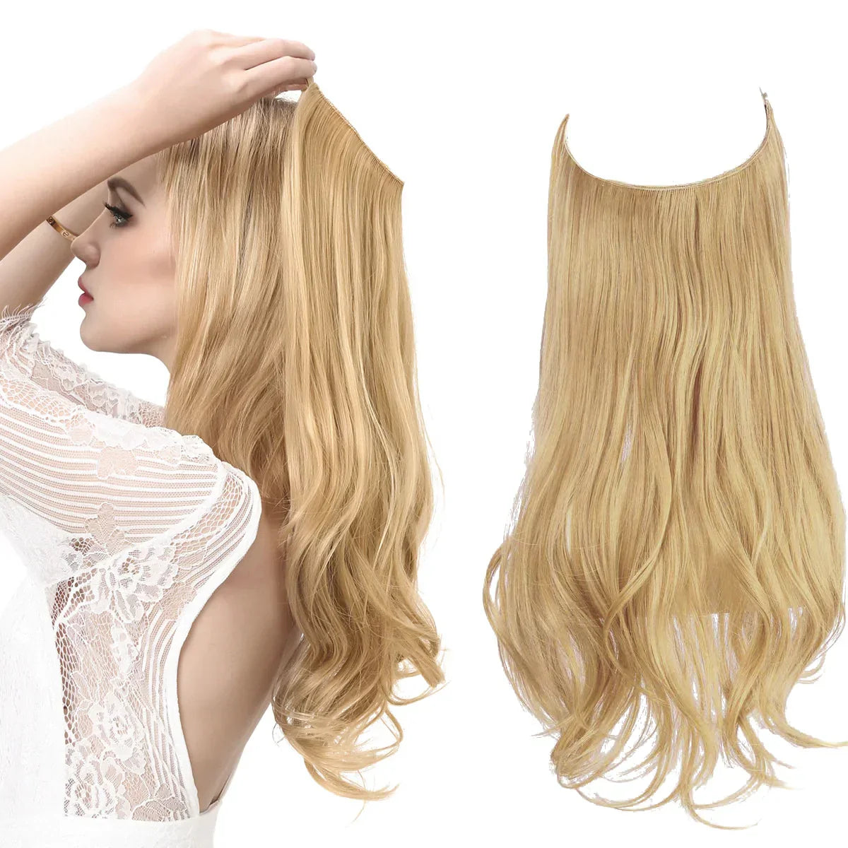Clip-In Human Hair Extensions 100% Real Remy Hair Add Volume Length 14-18 Inches Heat Resistant Seamless Blend Natural Texture for Everyday | Thomler