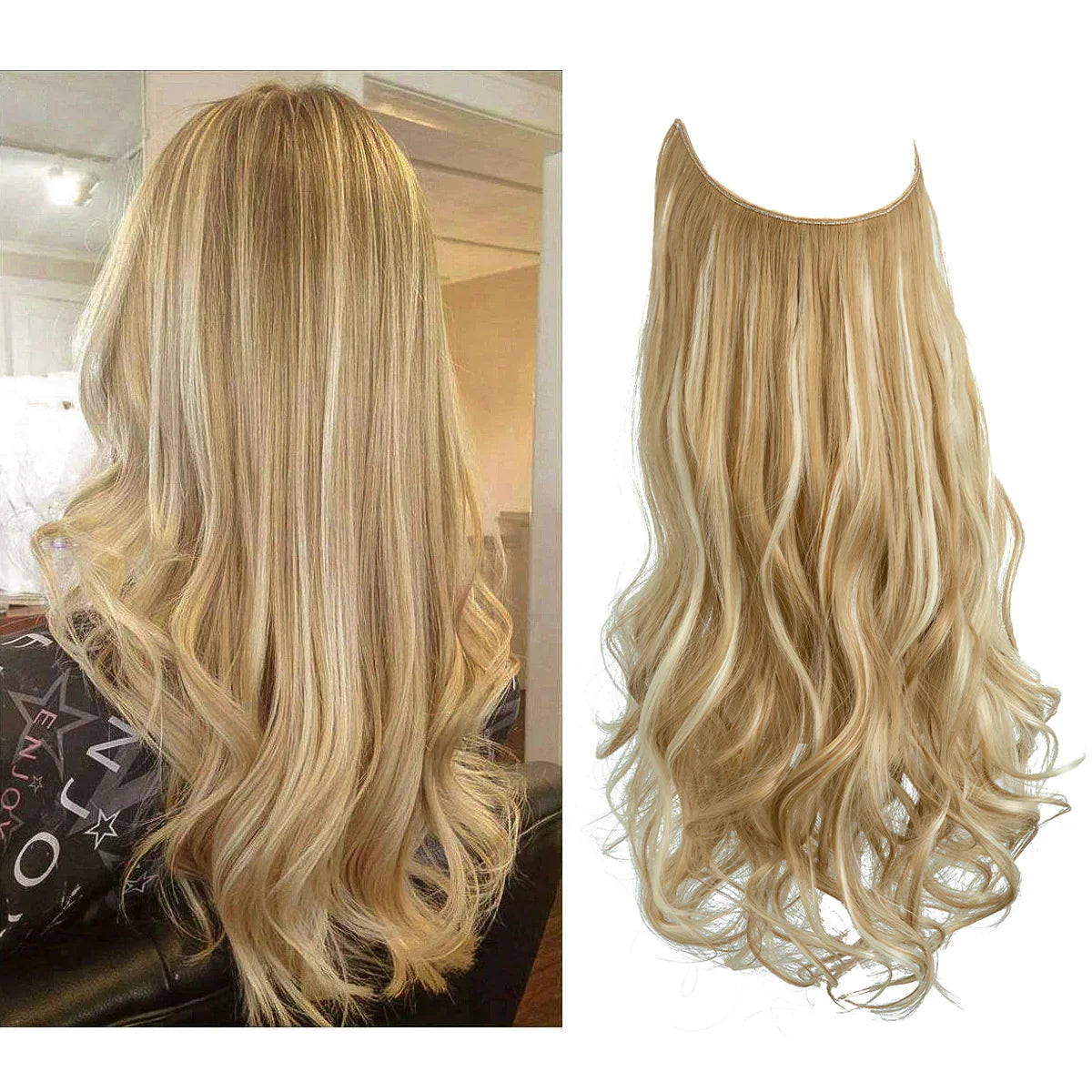 Clip-In Human Hair Extensions 100% Real Remy Hair Add Volume Length 14-18 Inches Heat Resistant Seamless Blend Natural Texture for Everyday | Thomler