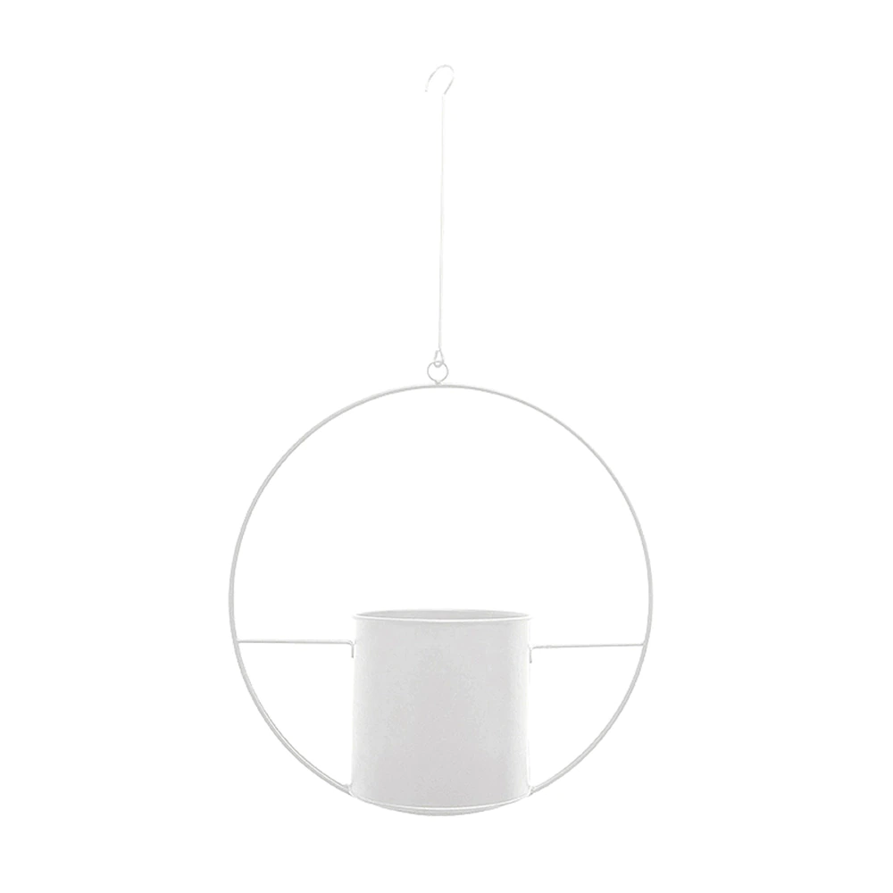 Hanging Metal Planter Pots – Geometric Wall-Mounted Indoor Planters for Succulents, Herbs & Flowers – Scandinavian Minimalist Home Decor | Thomler