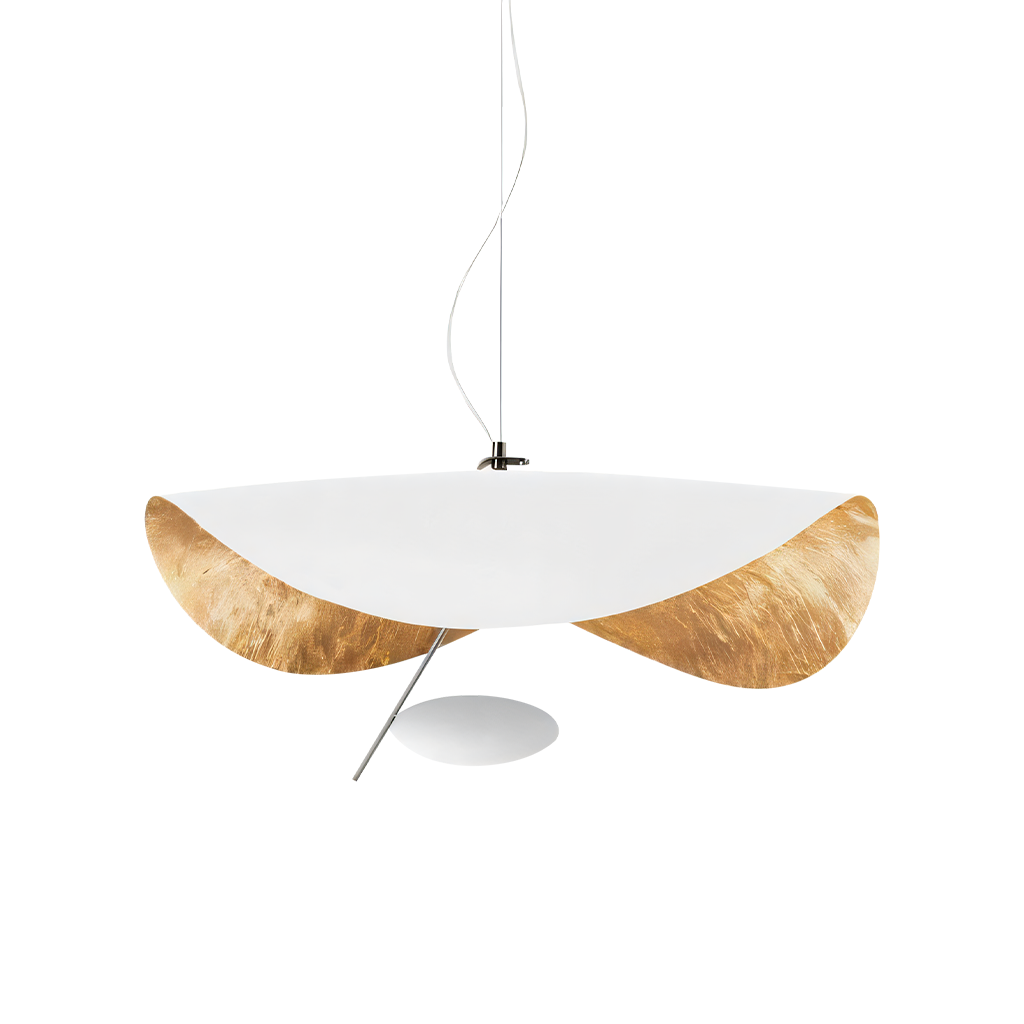 Pendant Light Metal 17W 11 in Black White Living Room Dining Room Bedroom LED Ceiling Lamp | Thomler