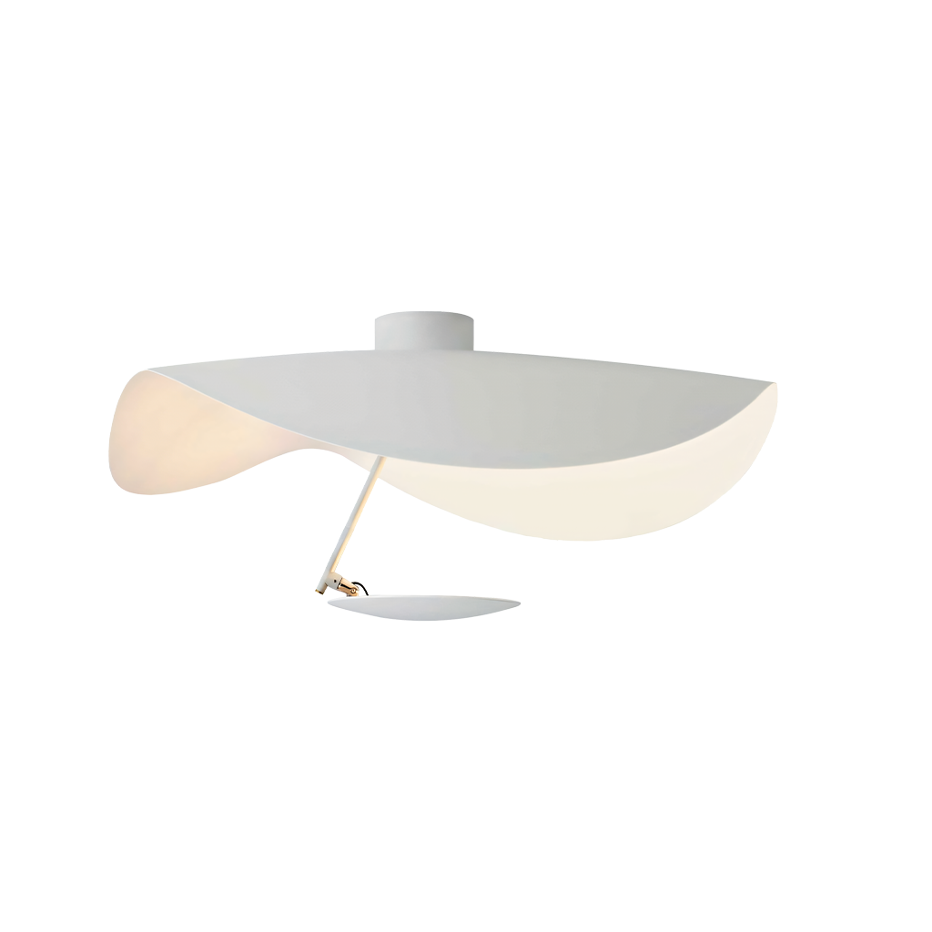 Pendant Light Metal 17W 11 in Black White Living Room Dining Room Bedroom LED Ceiling Lamp | Thomler