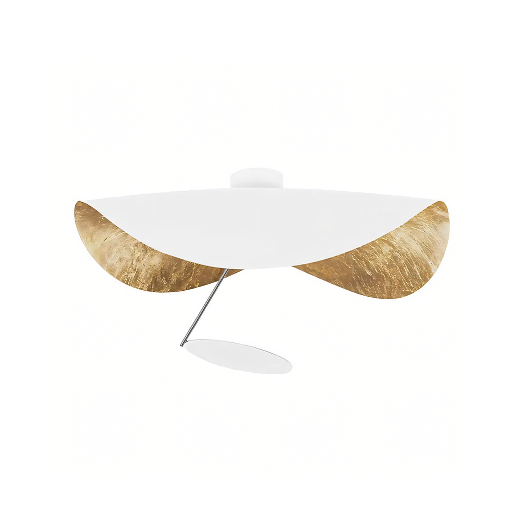 Pendant Light Metal 17W 11 in Black White Living Room Dining Room Bedroom LED Ceiling Lamp | Thomler