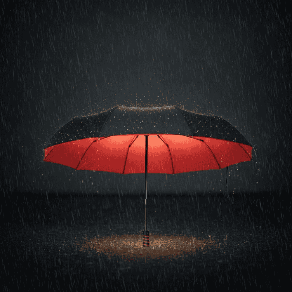 Umbrella Aluminum Alloy 43.3 in Windproof Water-Repellent Travel Commuting Compact Rain Gear | Thomler